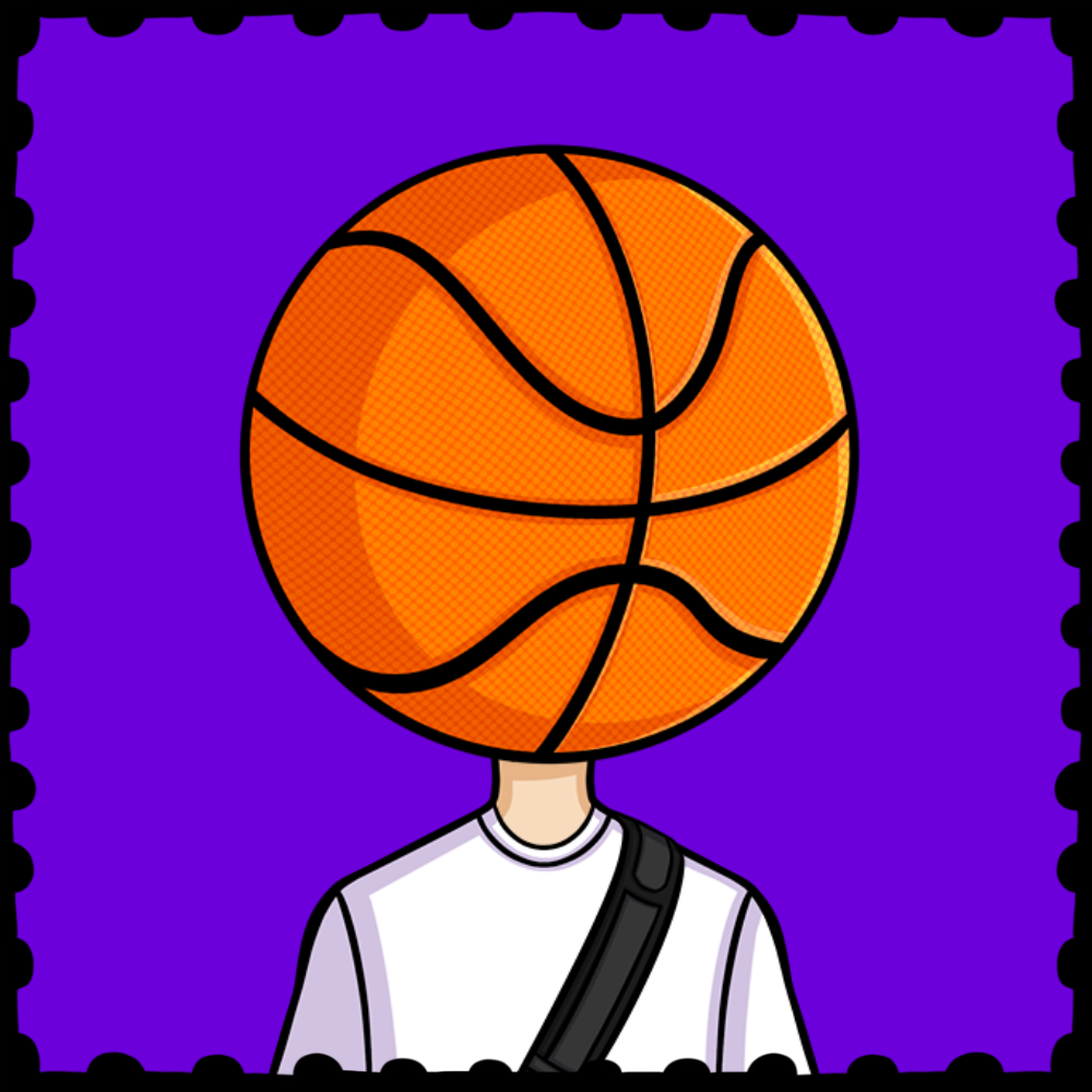 A basketball Sport Head
