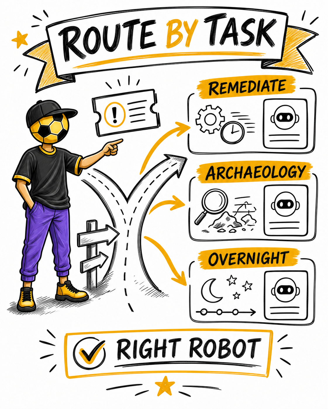 Deep Dive sketchnote for The Engine Room