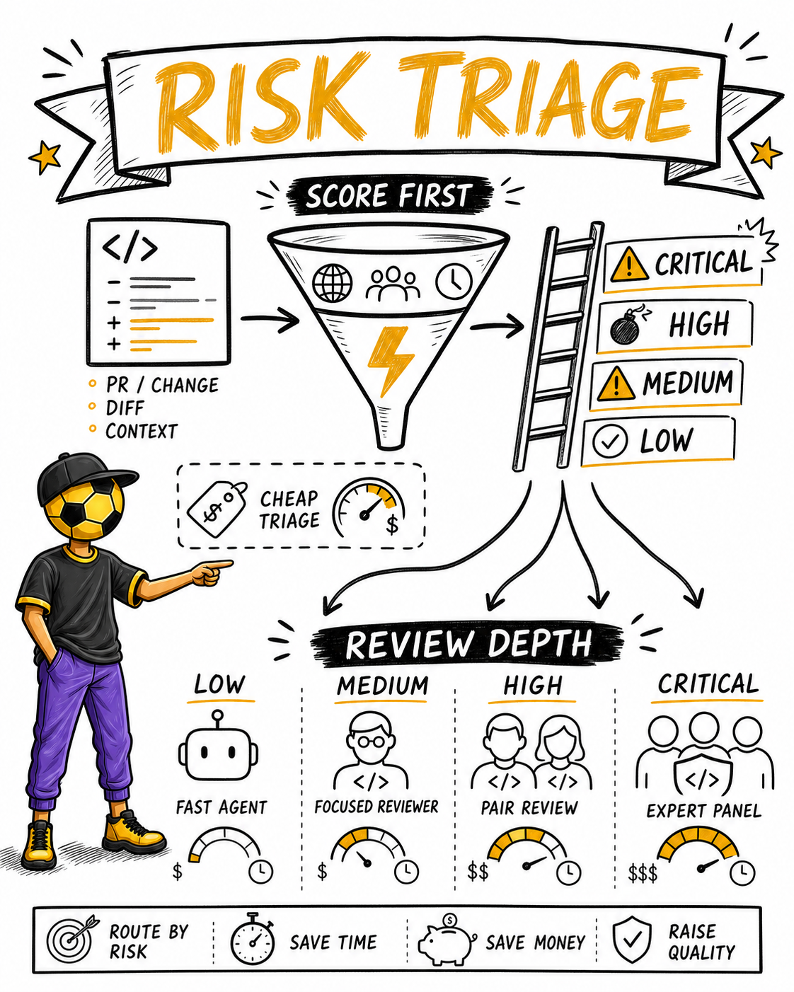 Deep Dive sketchnote for The Engine Room
