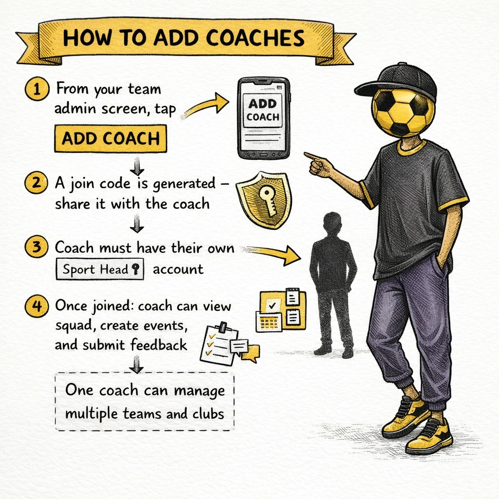 Add coaches guide